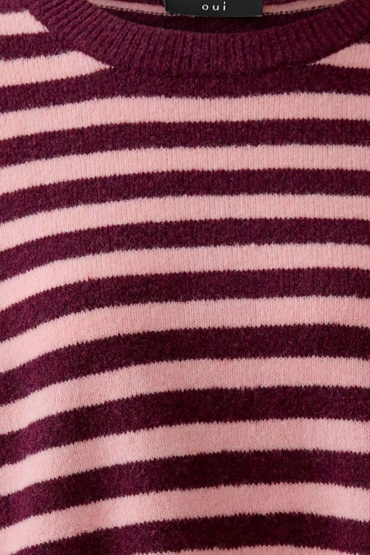 Oui 0092275 Dark Red Red Jumper