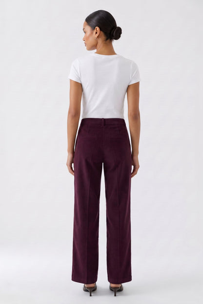 Oui 96566 Bramble Berry Lacy Trousers