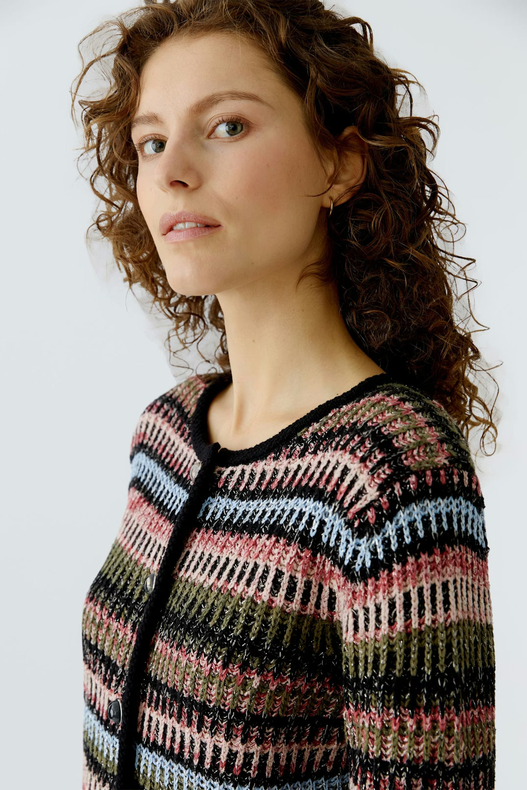 Oui Cardigan Multicoloured 96618