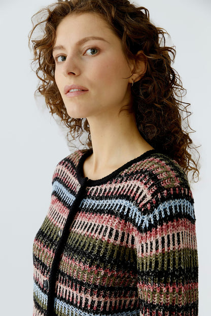 Oui Cardigan Multicoloured 96618
