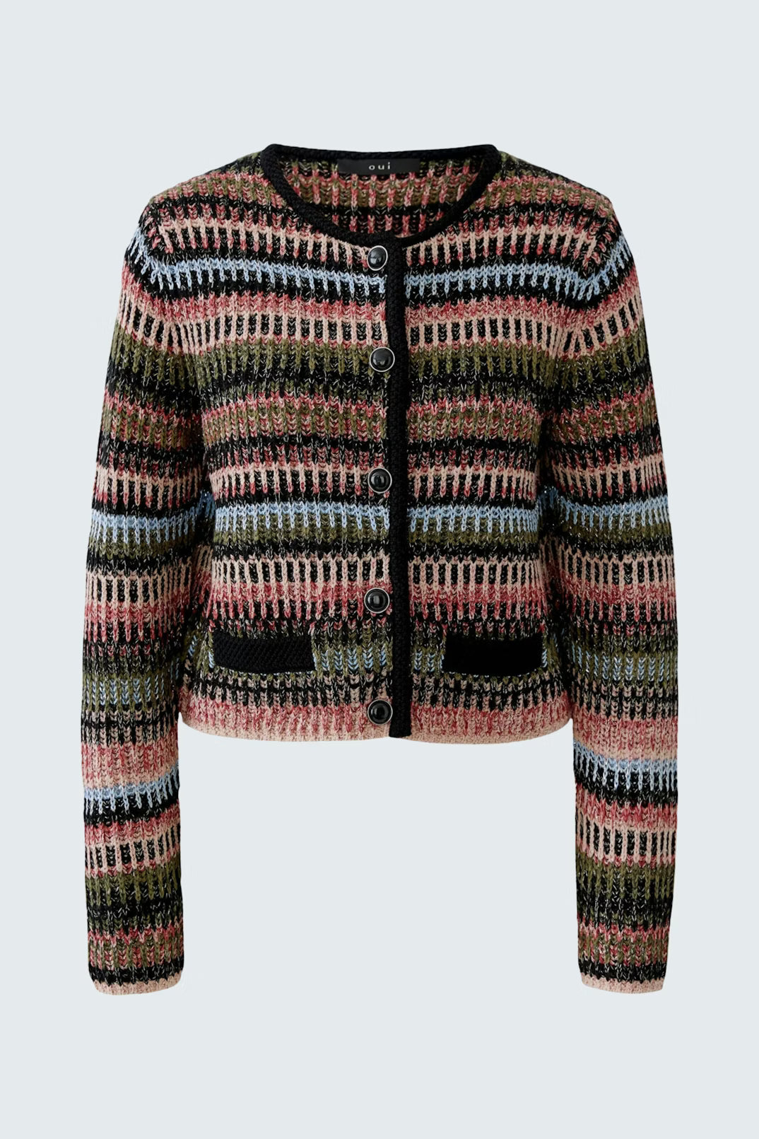 Oui Cardigan Multicoloured 96618