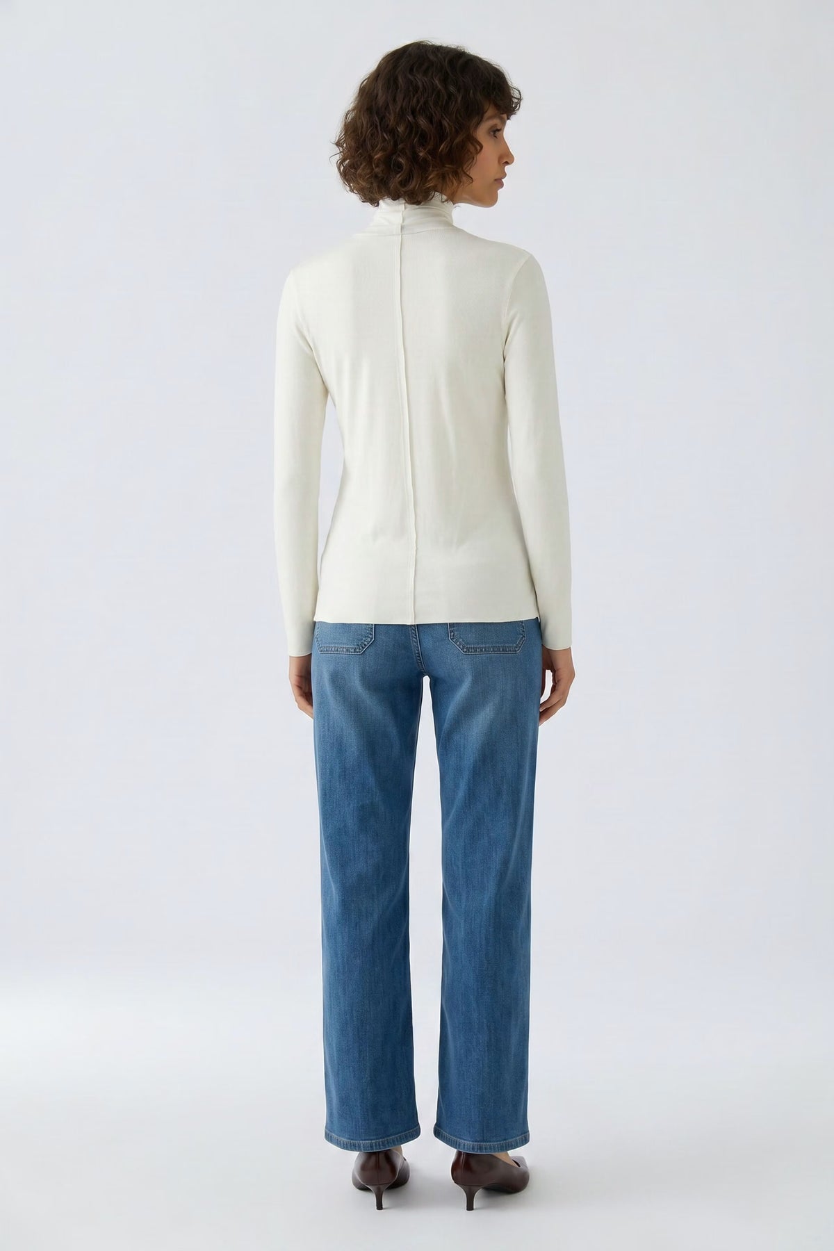 Oui 99007 Gardenia Long Sleeved Top