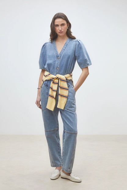 Suncoo S26C15333 Denim Jumpsuit