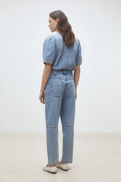 Suncoo S26C15333 Denim Jumpsuit