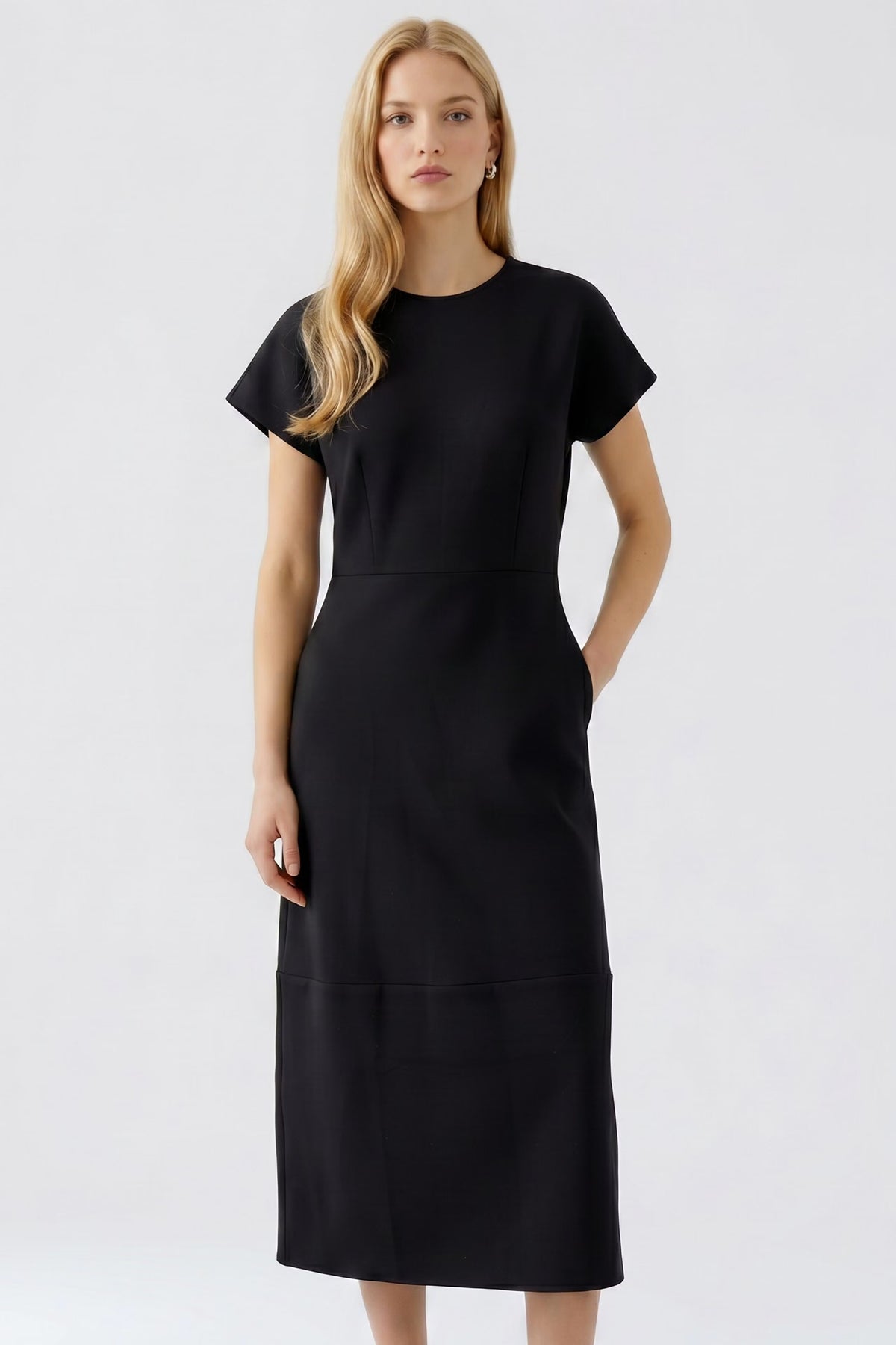 Oui 0100038 Black Dress