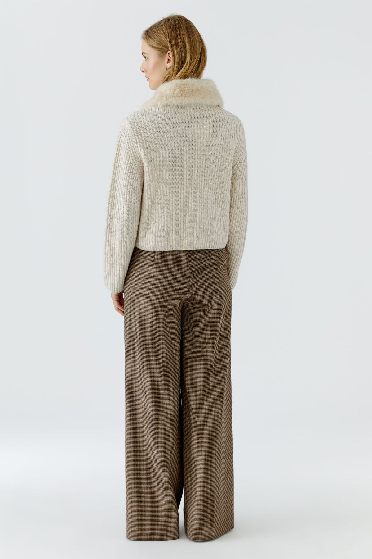 Oui 0100085 Light Beige Jacket