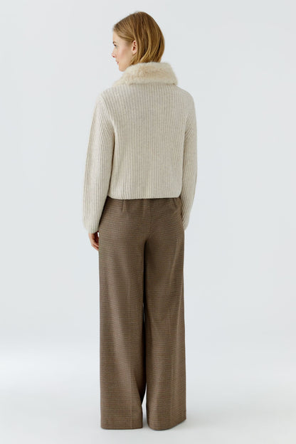 Oui 0100085 Light Beige Jacket