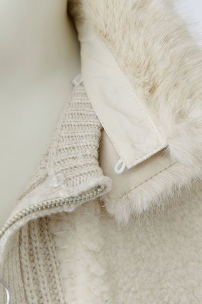 Oui 0100085 Light Beige Jacket