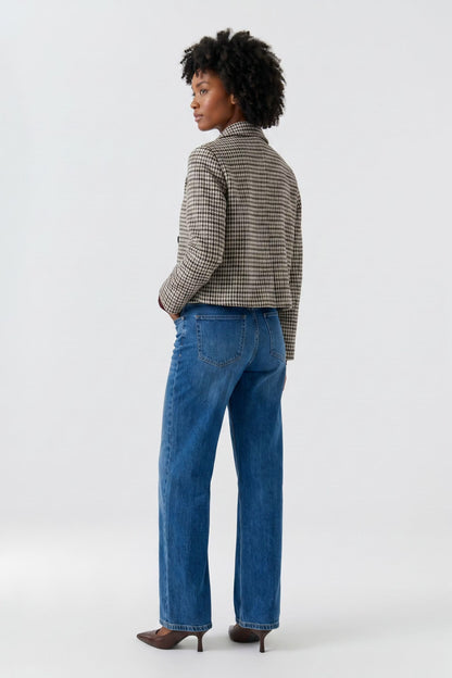 Oui 00827 Light Stone Grey Jacket