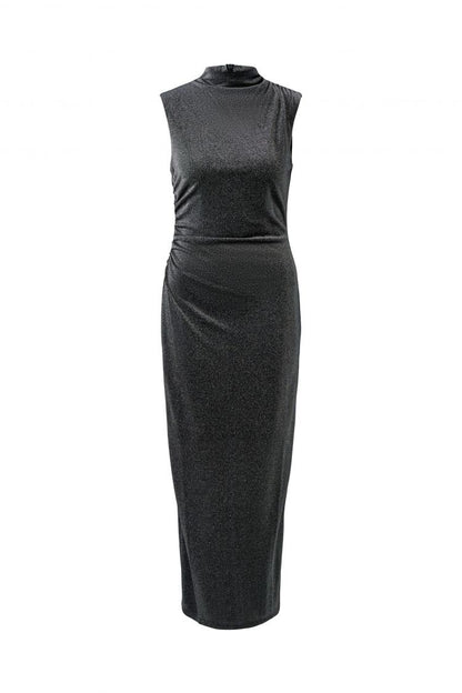 Oui 0100039 Sliver/Black Dress