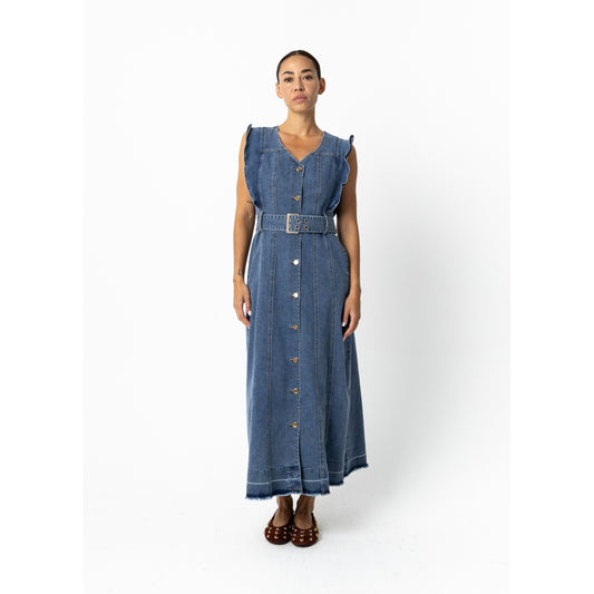 Coster 5105 Light Blue Denim Dress