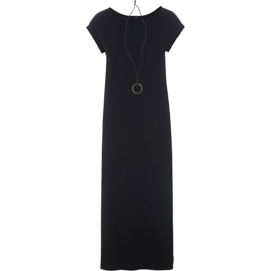 Henriette Steffensen 98055 Dress With Jewellery Black