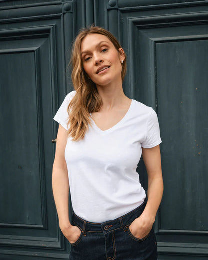 Mos Mosh Arden White T Shirt