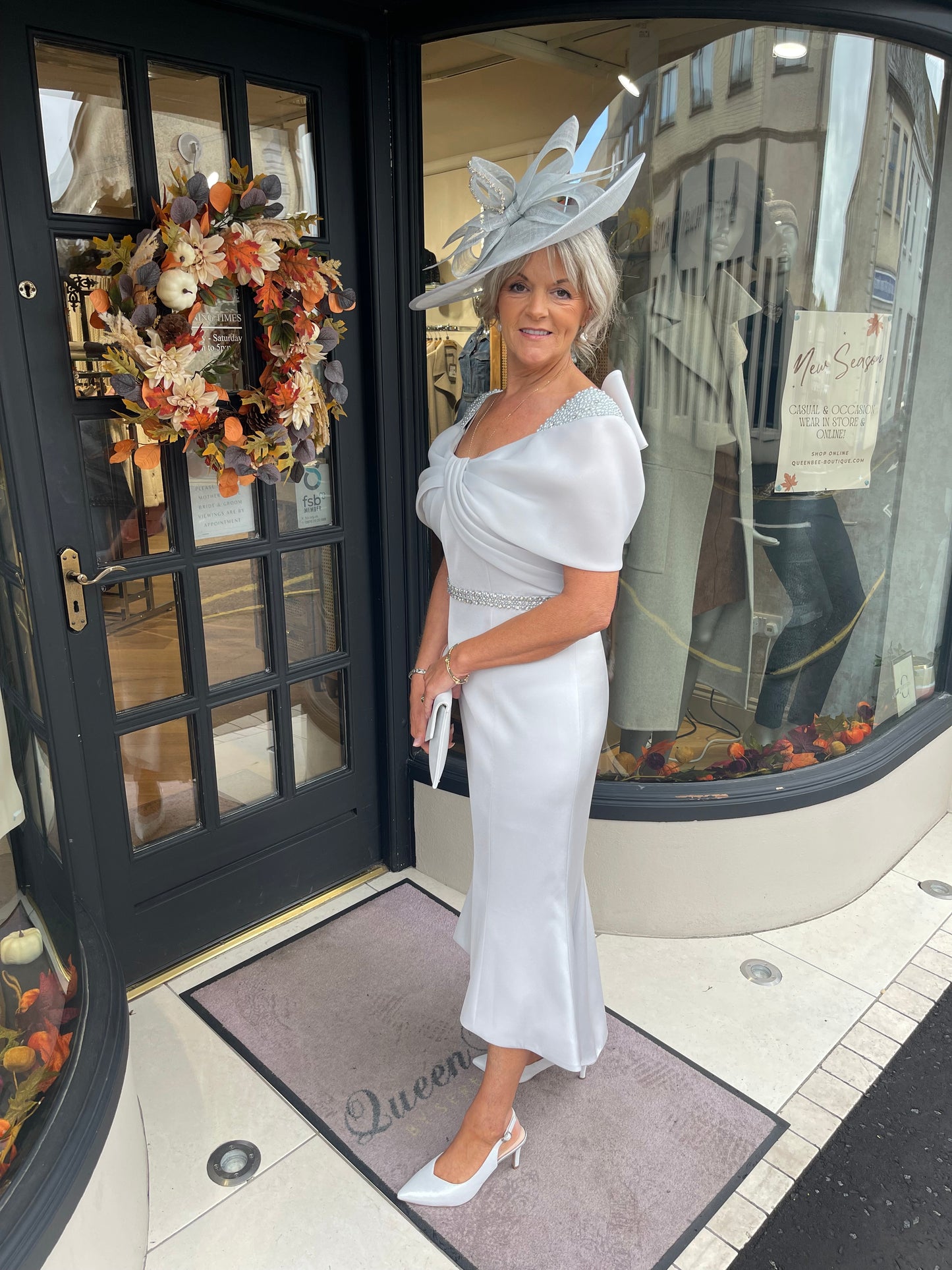 Couture Club 1G2L Light Grey Dress