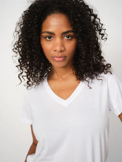 Mos Mosh Dala Basic V-Neck T-shirt