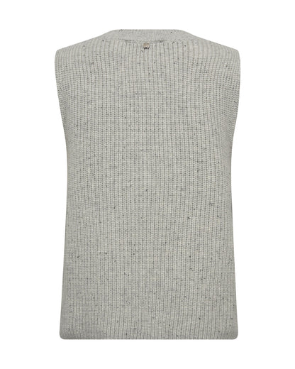 Mos Mosh Zhara Grey Knit Vest