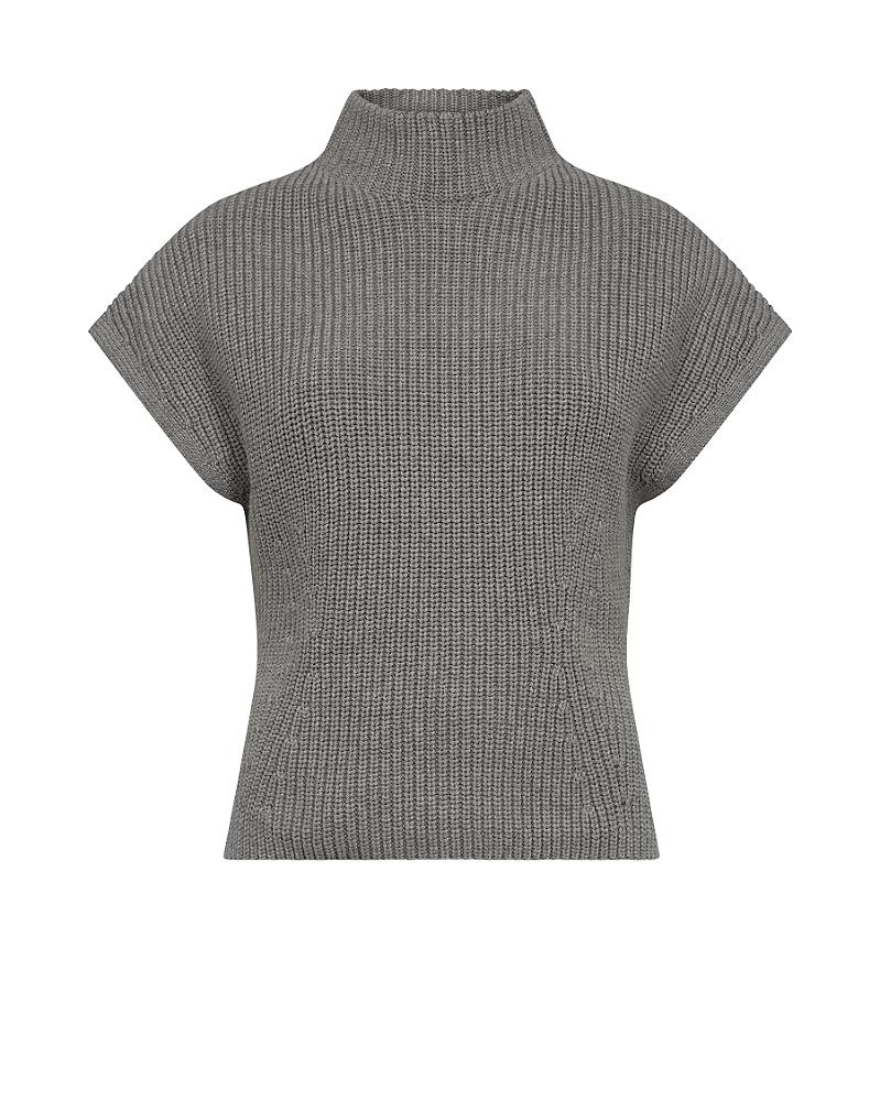 Mos Mosh Biola Grey Knit Vest