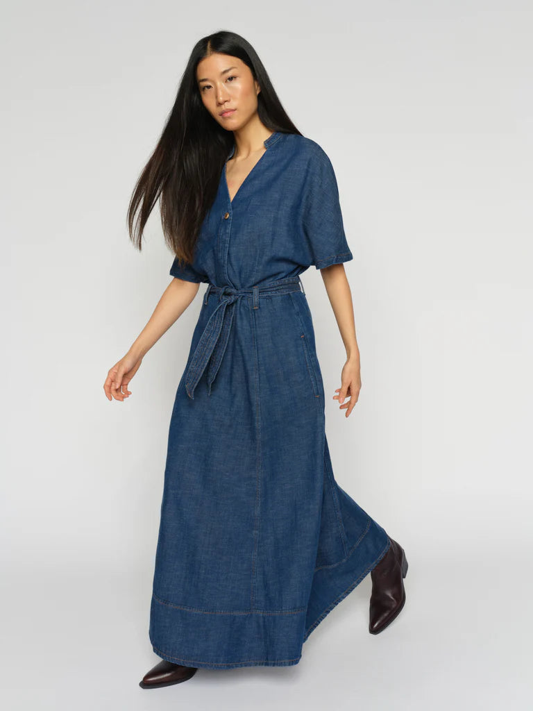 Mos Mosh Arge Dress Dark Blue