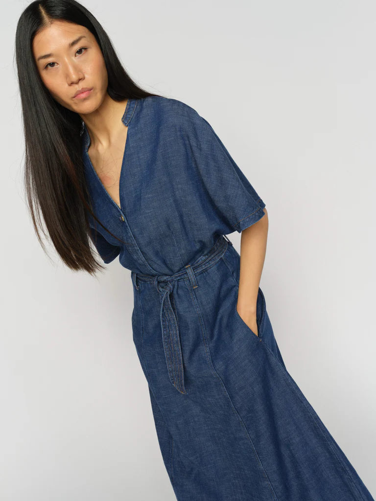 Mos Mosh Arge Dress Dark Blue