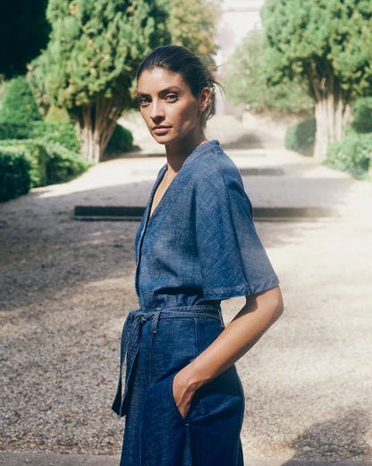 Mos Mosh Arge Dress Dark Blue