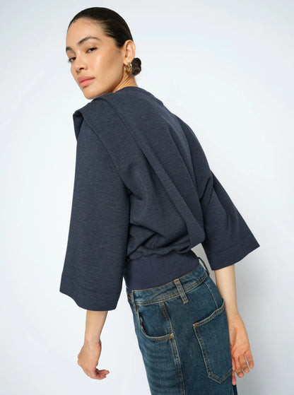 Mos Mosh Mae Navy Sweatshirt
