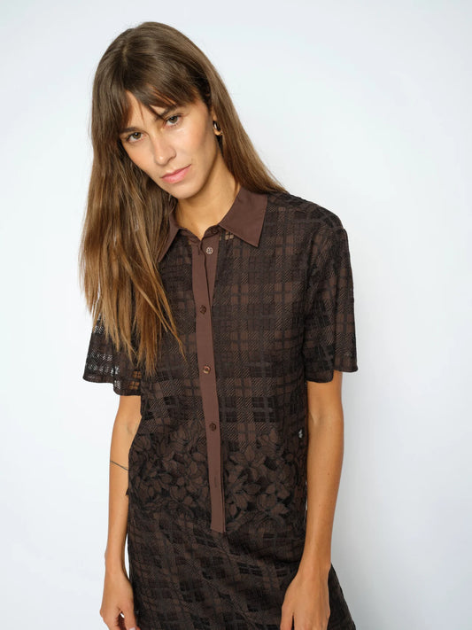Mos Mosh Checko Lace Shirt