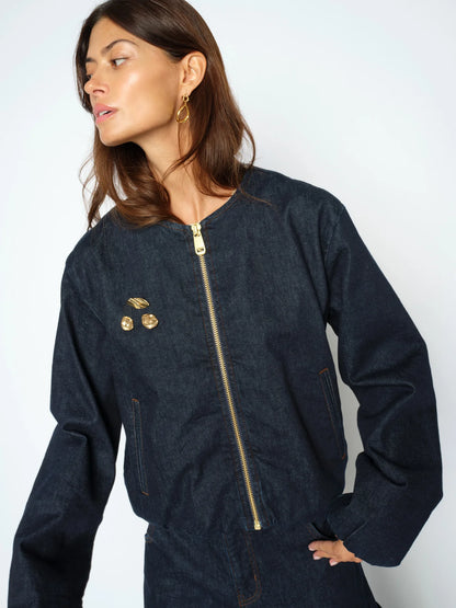 Mos Mosh Val Diani Dark Blue Jacket