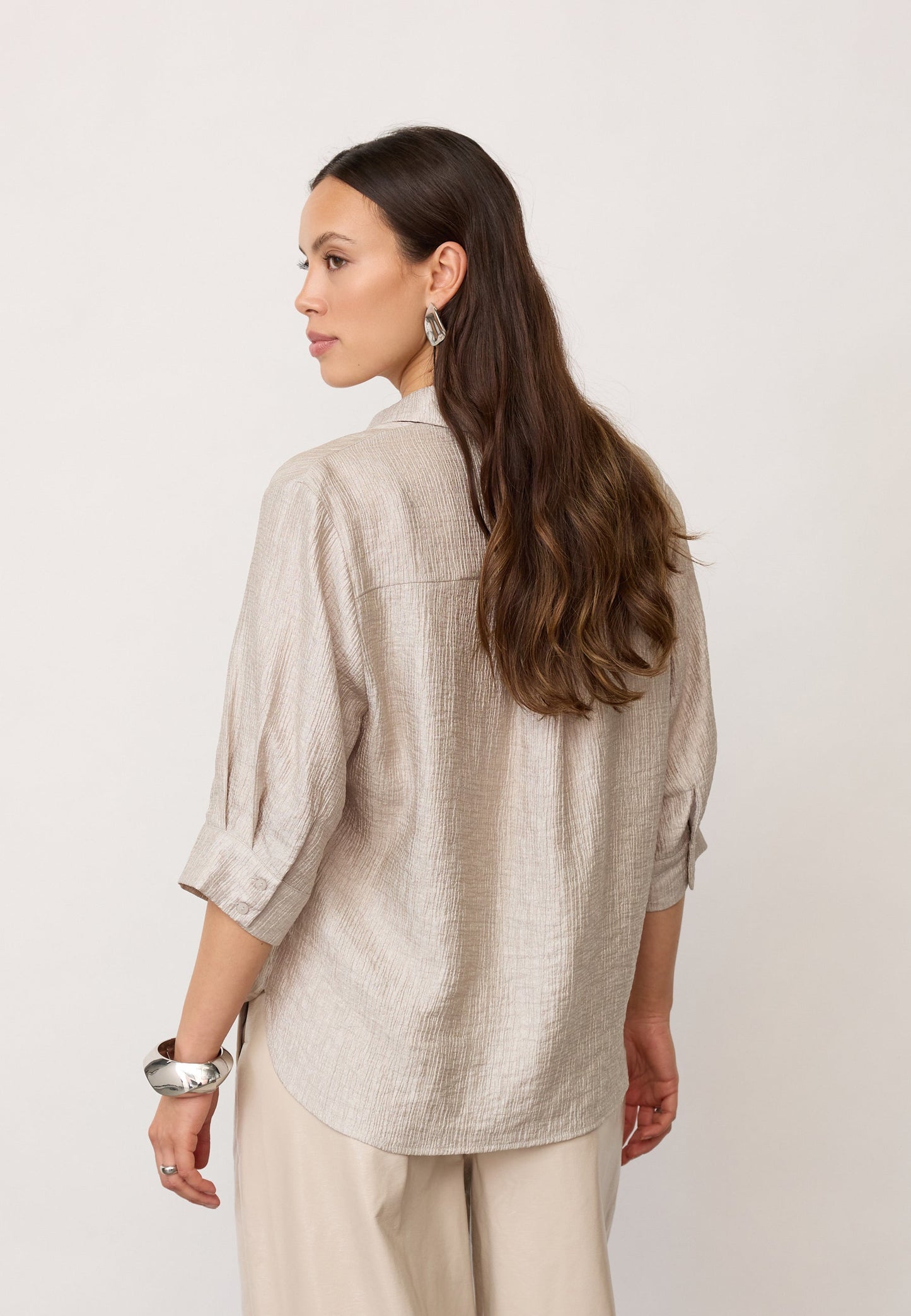 Co'Couture Silver Shirt