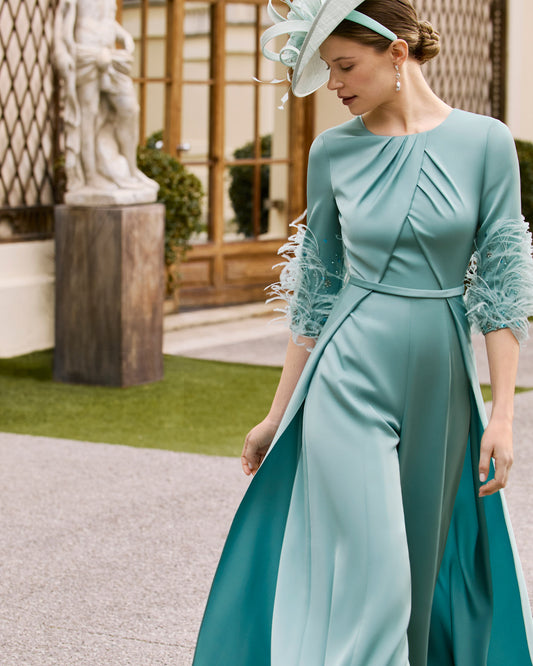 Couture Club 1G1A9 Celadon Jumpsuit