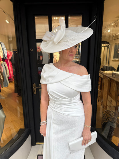 John Charles 29350A Ivory Dress