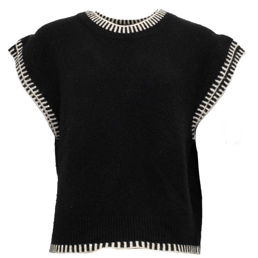 Costa Mani Black Emmaline Pullover