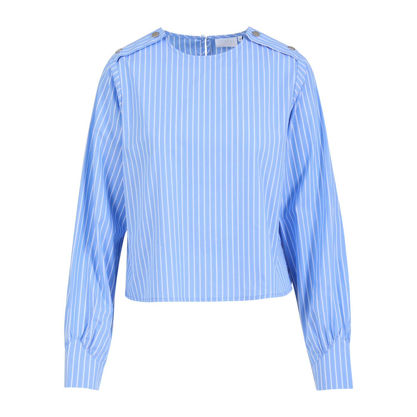 Coster Blue & White Stripe Shirt