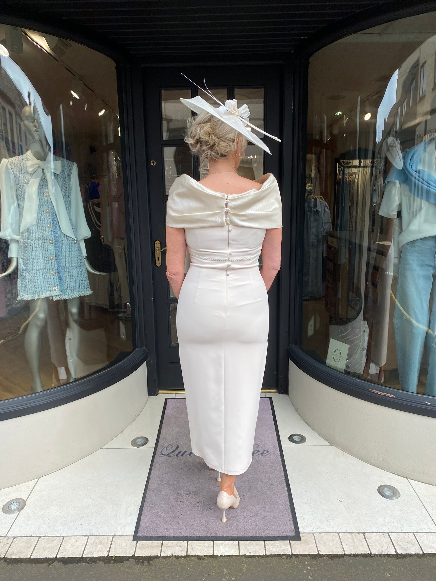 Anoola D458 Gold Dress