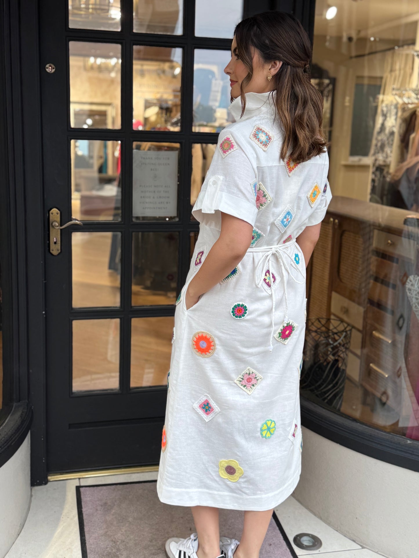 Jovonna London Mariska Patch Dress
