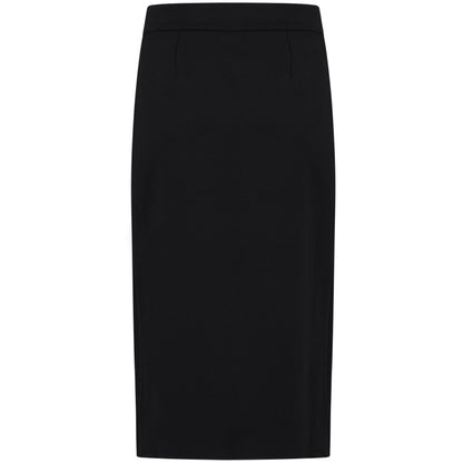 Coster Black Zip Skirt 244-4410