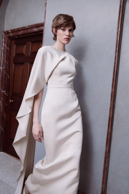 Maisonel Pearl Cape Dress - ME3075