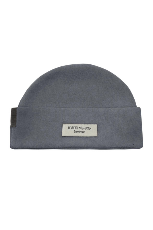 Henriette Steffensen Grey Beanie Hat