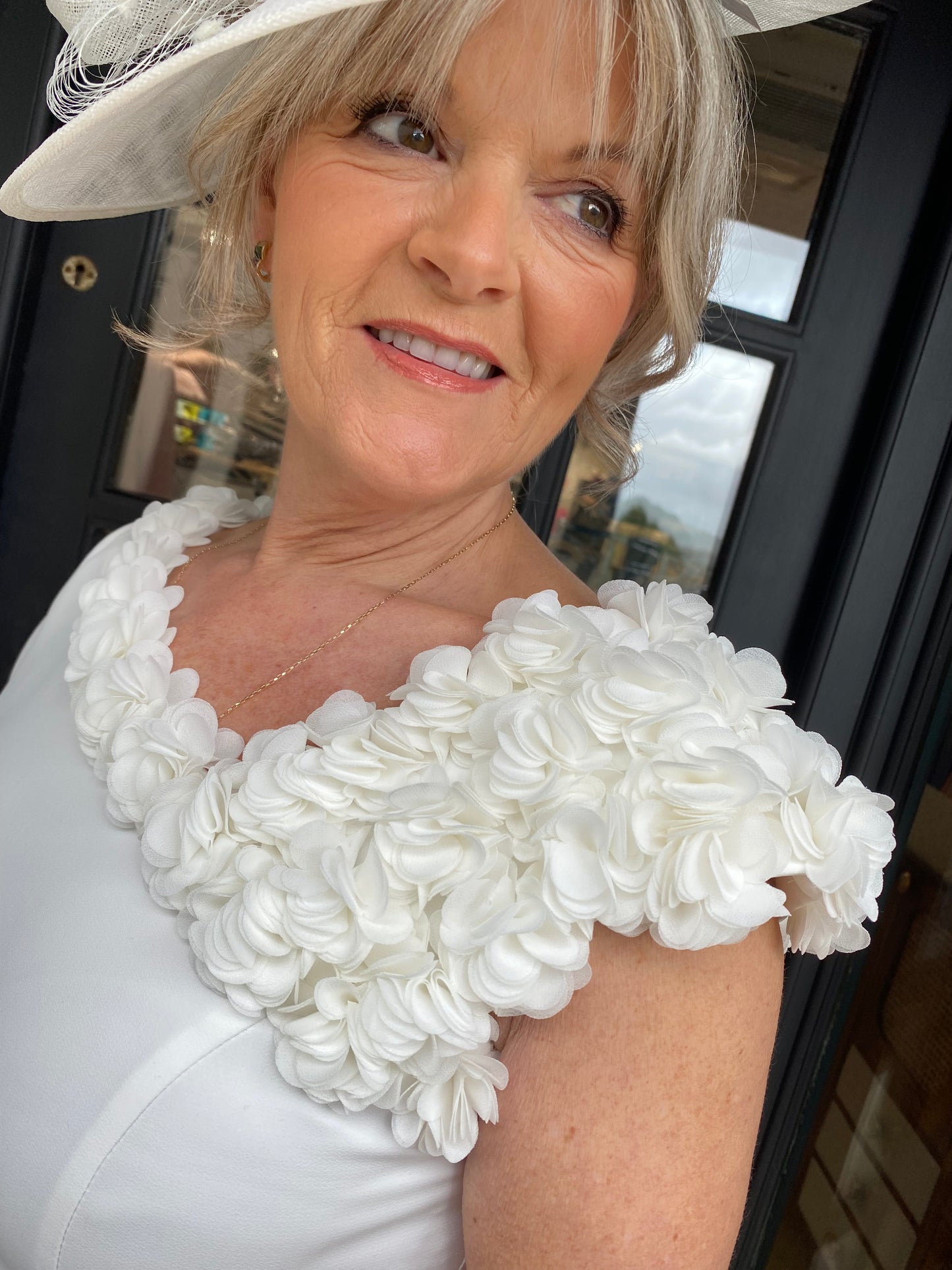Anoola D461EF Ivory Dress