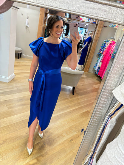 Caroline Kilkenny Harper Royal Blue Dress