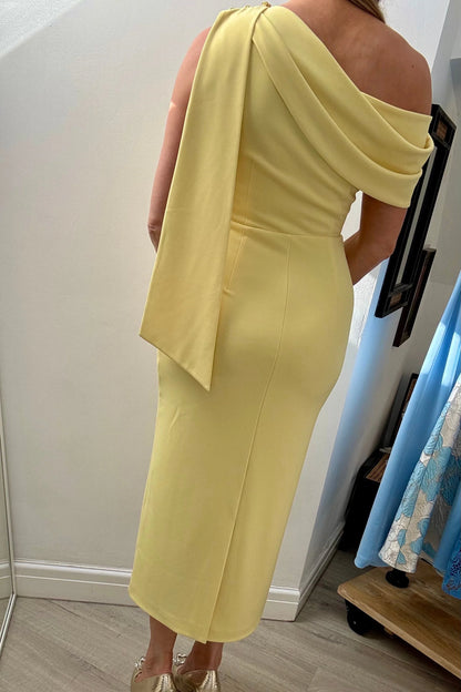 The 8th Sign 8SS739 Eleni Lemon Dress