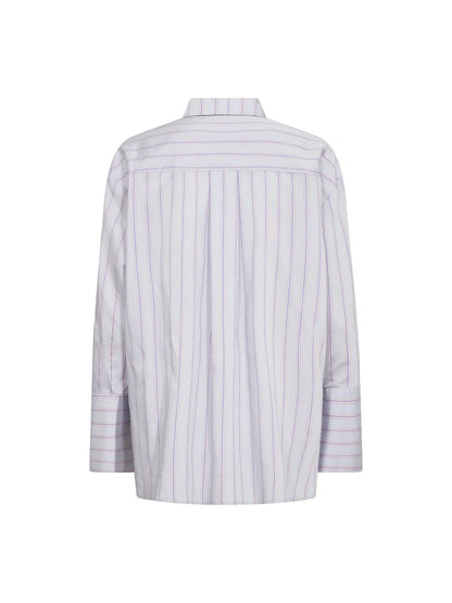 Co'Couture Nolie Pale Blue Stripe Shirt