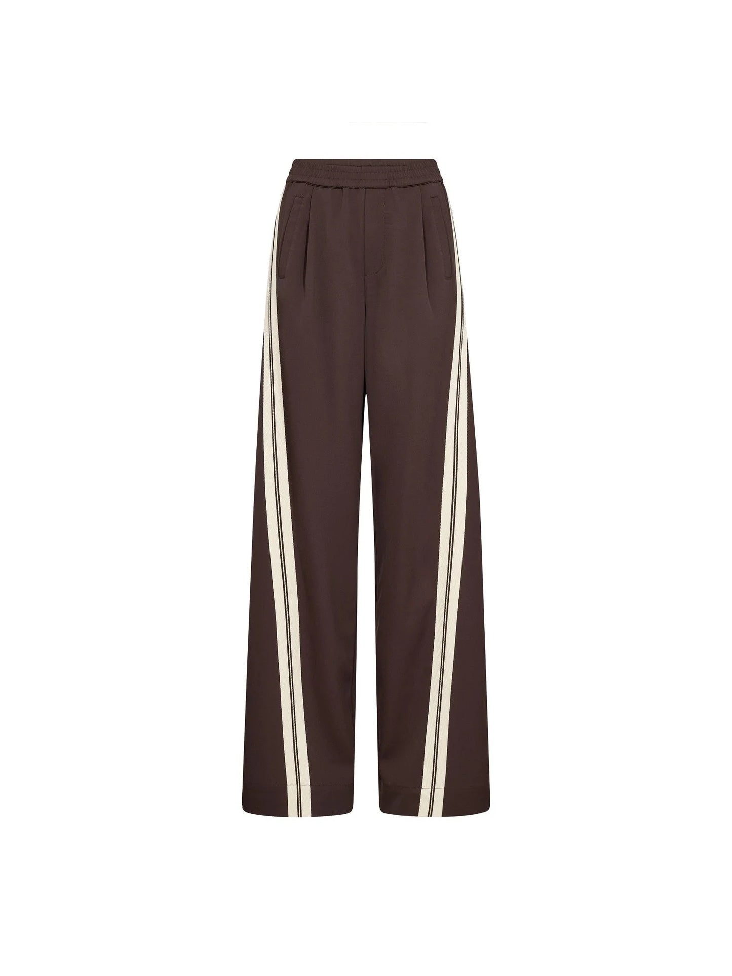 Co'Couture Alini Dark Brown Double Trousers