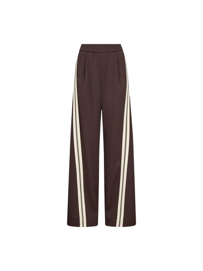 Co'Couture Alini Dark Brown Double Trousers