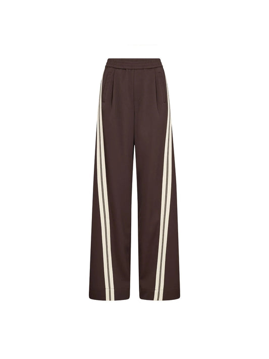 Co'Couture Alini Dark Brown Double Trousers