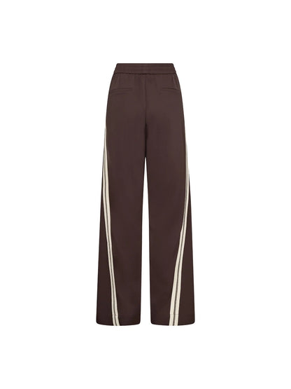 Co'Couture Alini Dark Brown Double Trousers