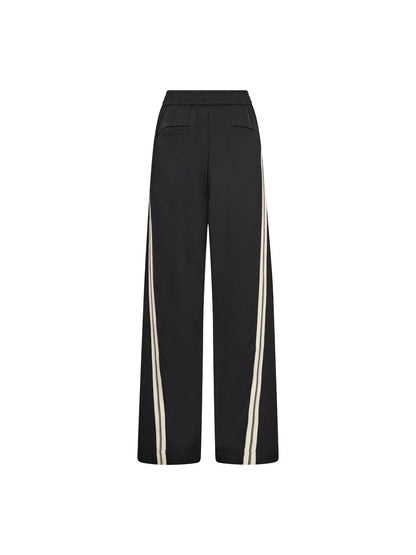 Co'Couture Alini Black Double Panel Trousers