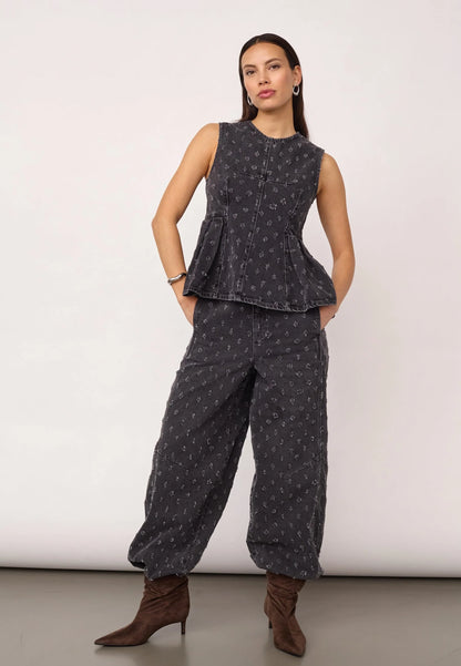 Co'Couture Derri Denim Grey Co - Ord