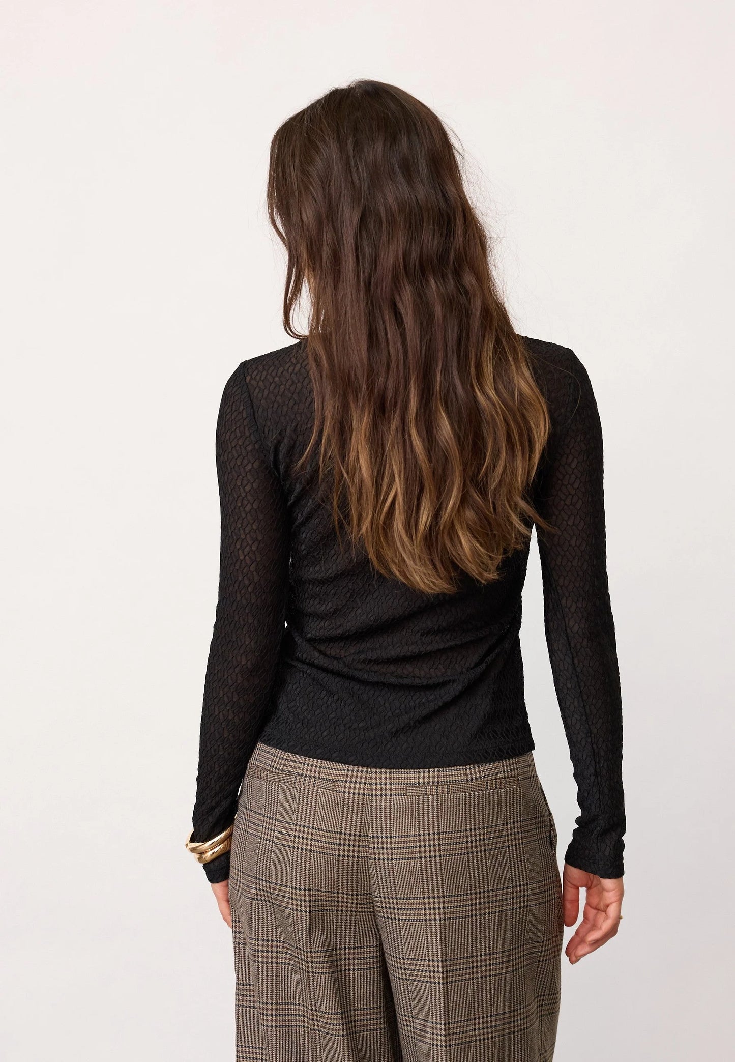 Co' Couture Svala Black Blouse