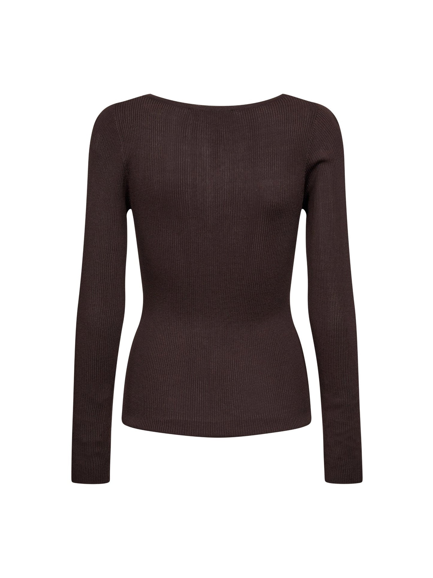 Co'Couture Claire Dark Brown Blouse
