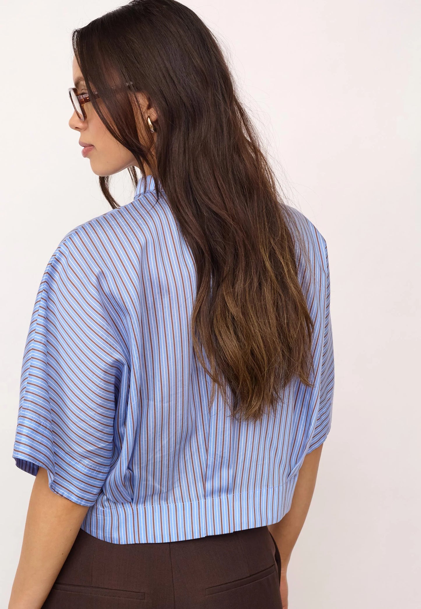 Co' Couture Anica Blue Shirt